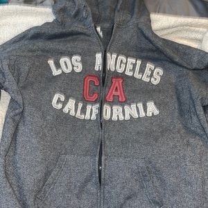 Los Angeles zip-up hoodie UNISEX
